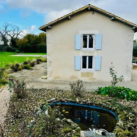 펜션 Avec Piscine Et Charme Poitevin *